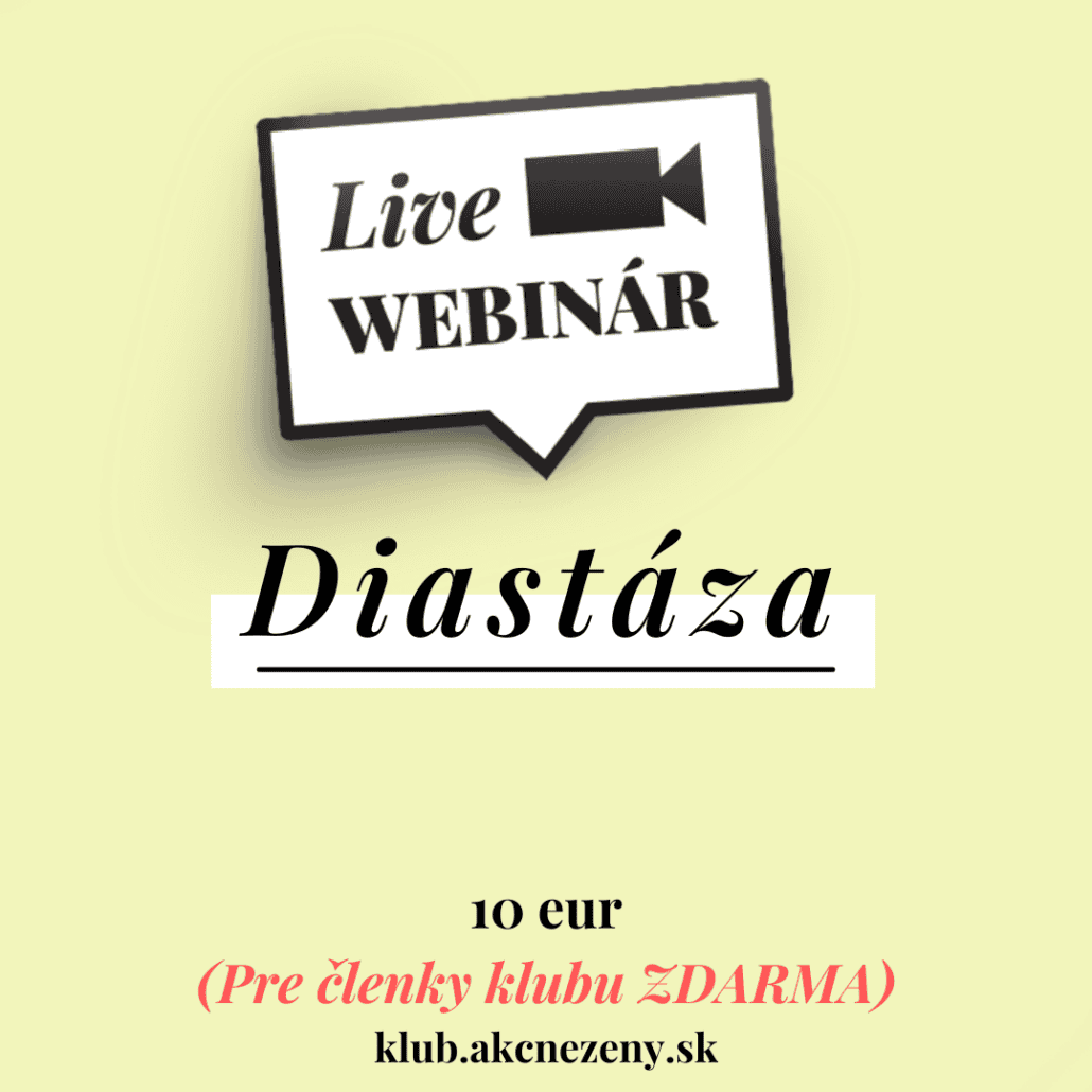 Diastáza webinár
