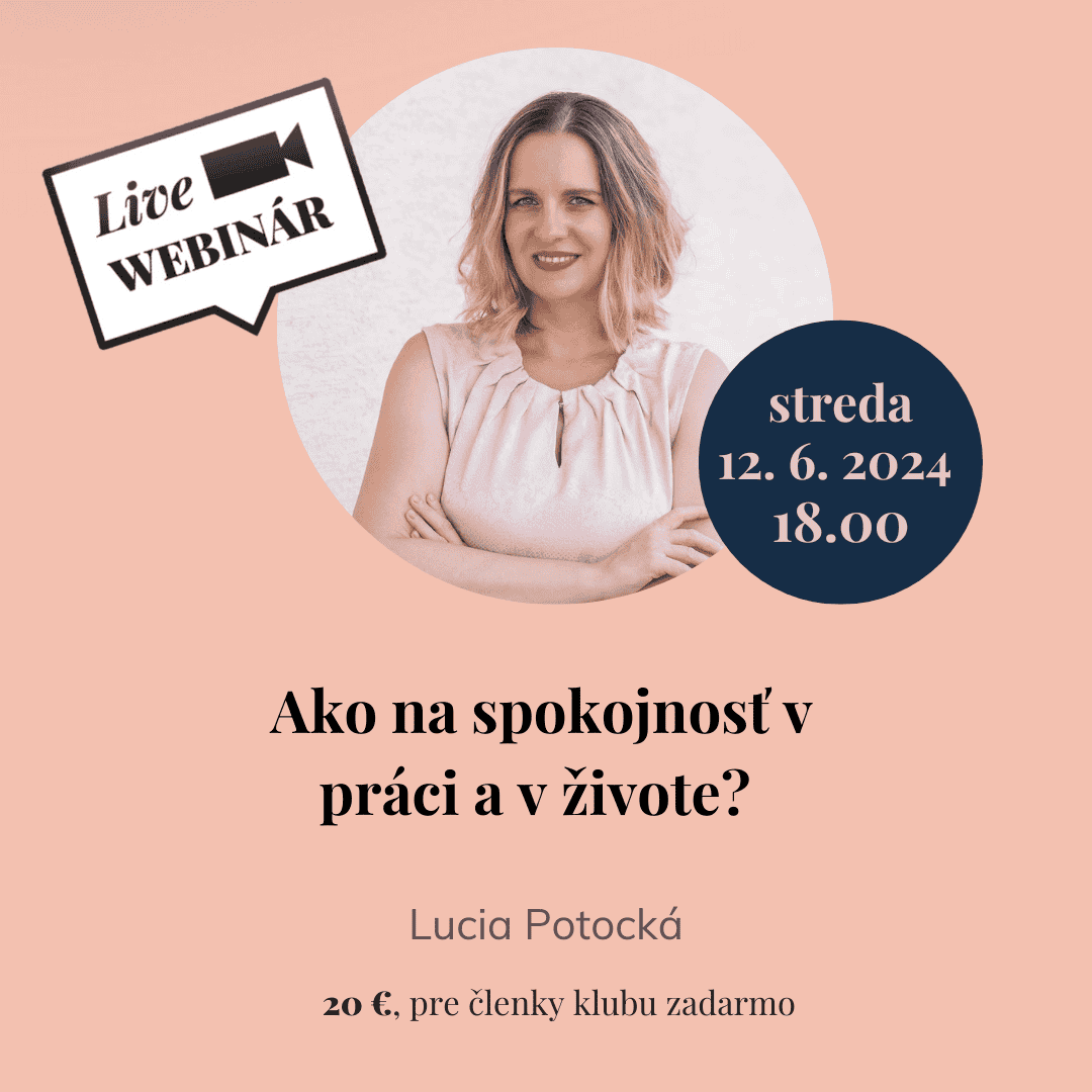 Ako na spokojnost v praci a v zivote